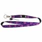 Heat transfer printed lanyard